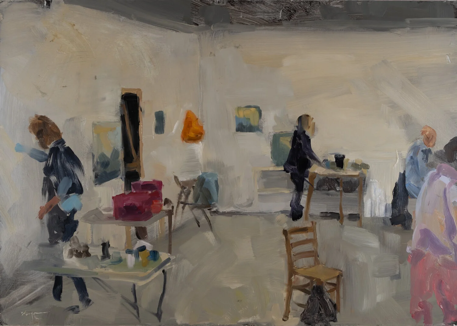 Painters painting