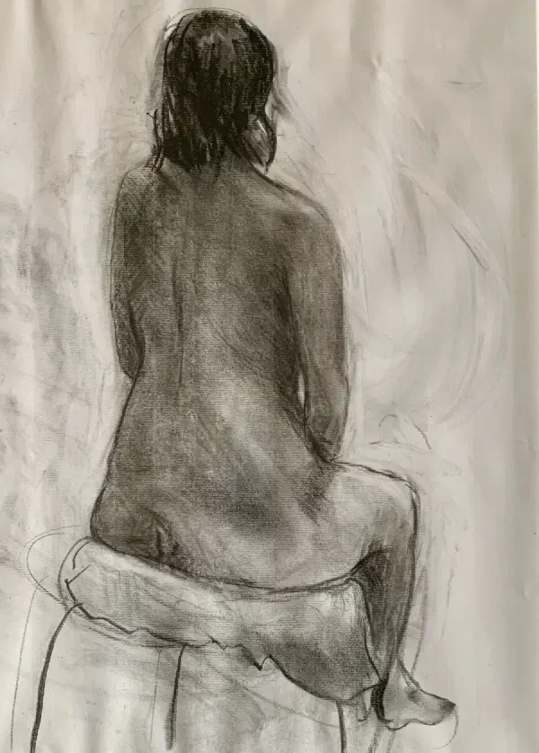 Seated woman