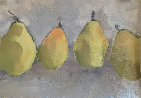 Four pears I