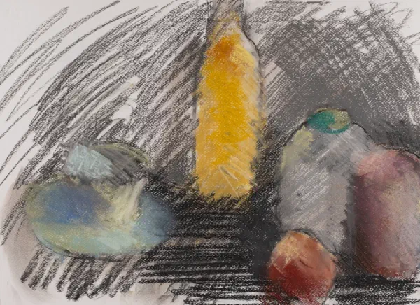 Yellow water bottle III